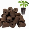 TEZKOLES 50 Pack Round hydroponic Growth Sponge, Suitable for Indoor