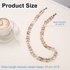 sourcing map Eyeglass Chains for Women, Acrylic Eyeglass Holder Chains