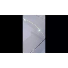 Carlas 84"x60" Diamond White Gloss Metallic Glitter Vinyl Film Wrap Sticker 7ft x 5ft