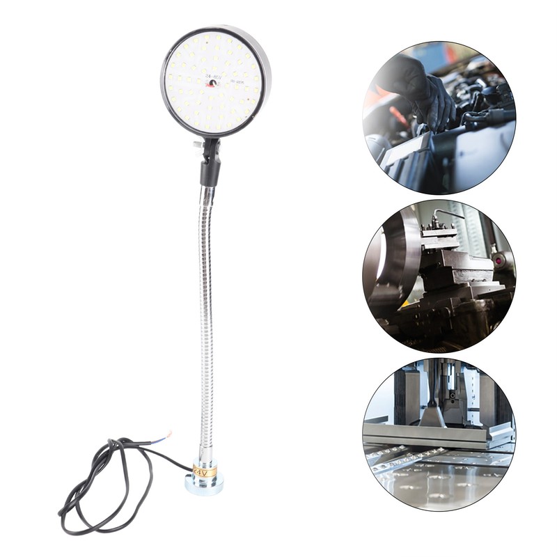 Magnetic Base Lamp High Brightness Alloy Steel Flexible Gooseneck Work