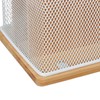 Relaxdays Document Holder, Letter Stand, 3 Compartments, HBT 20 x