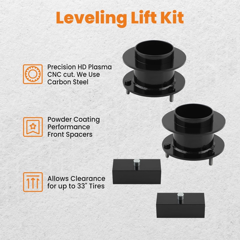 maXpeedingrods 3" Front & 2" Rear Leveling Kit for Dodge