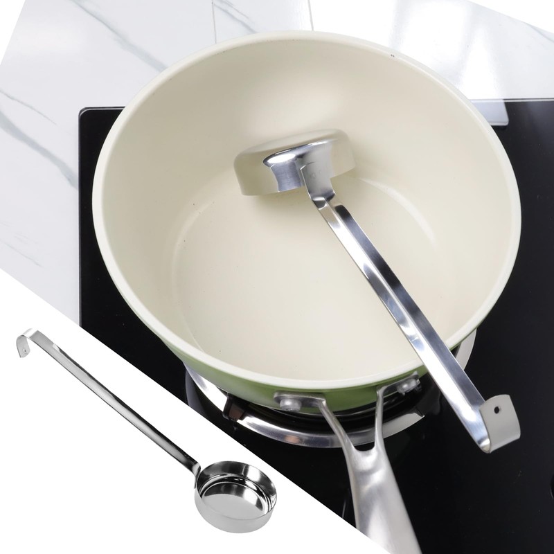 Tsnamay 10.55" Stainless steel 201 Pizza Sauce spoon Kitchen Ladles