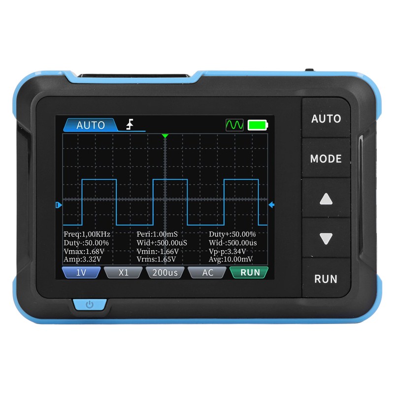 Handheld Mini Oscilloscope 2.8in TFT 1M Bandwidth 5.0MS/s Sampling Rate