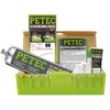 PETEC Auto Scheibenkleber Set Windschutzscheibe Reparaturset. 400 ml Scheiben Kleber