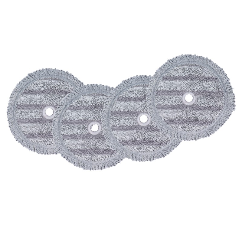 4PCS Fiber Mopping Pads High Strength Mop Cleaning Cloth Replacement