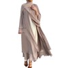 Abayas for Women Muslim Dubai Dress Solid Loose Fit Long
