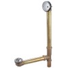 Kingston Brass DLL3168 Bath Tub Drain and Overflow, Brushed Nickel