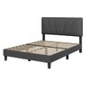 Novilla Novilla Queen Size Bed Frame Upholstered Platform Queen Bed