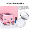 FRCOLOR Makeup Powder Puff 2pcs Plastic Empty Makeup Loose Powder