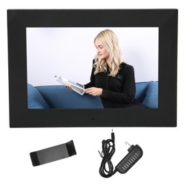 8in WiFi Digital Picture Frame IPS Touch Screen Share Photos Videos Smart Photo Frame with 16GB Storage Wall Mountable Black US Plug