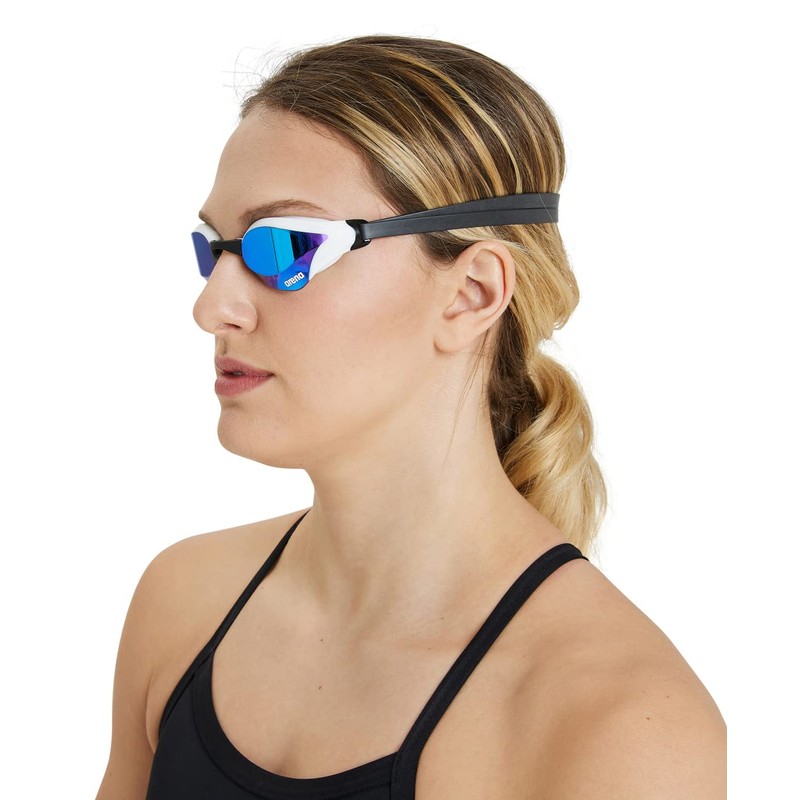 Arena Unisex Cobra Core Goggle, Blue-White, One Size UK