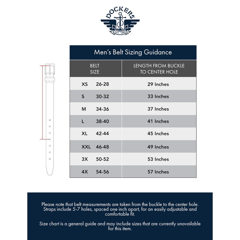 Dockers Men's Reversible Stretch Belt