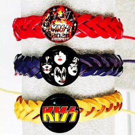 KISS DESTROYERS BRACELETS SET OF THREE COLORS