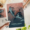 Santa Cruz, California, Orca, Lithograph (1000 Piece Puzzle, Challenging Jigsaw