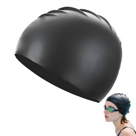 Zcbzbn Swimming Cap, Fabric Swimming Cap, Highly Elastic, Durable Swimming Cap, Comfortable and Breathable Sleeping Cap, Suitable for Men and Women