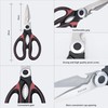 Ravian Kitchen Scissor Heavy Duty Shears with PP Cover Multifunctional