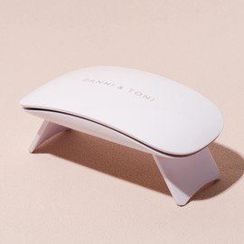 DANNI & TONI UV LED Nagellampe 6W Mini Nageltrockner für Gel Nagellack Gelpolitur-Härtungslichtmaschine, Professionelle Nagelhärtung Lampe, Reisegröße, schneller Trocknung und Härter, 60s Timer