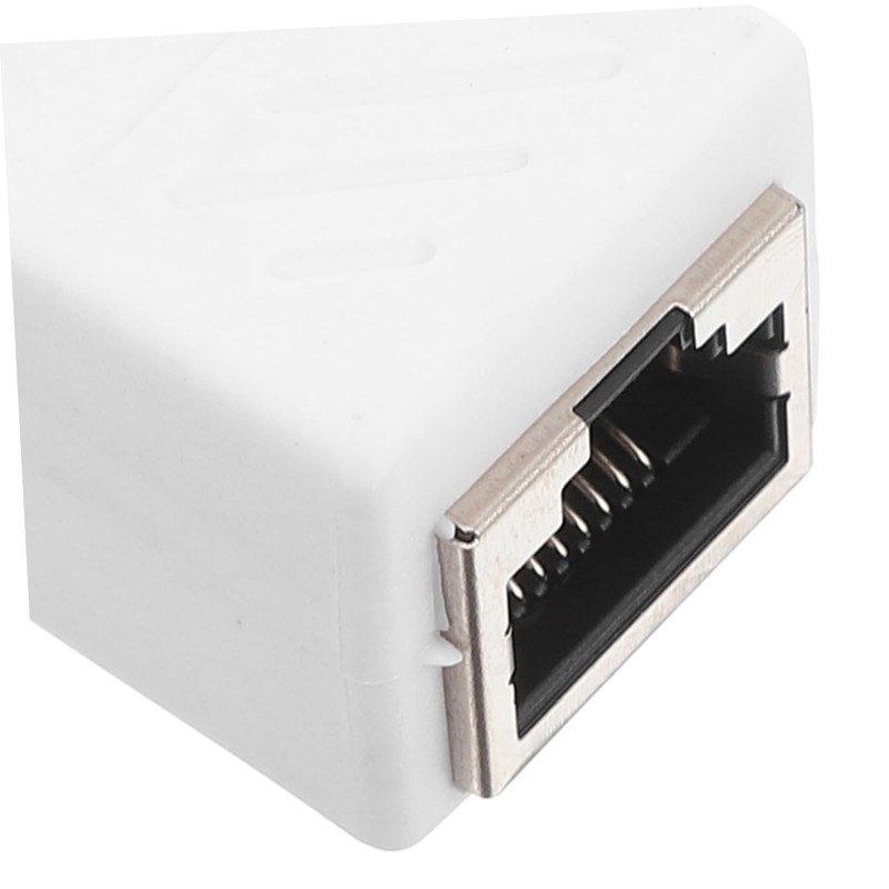 Mikinona Compact Ethernet Adapter Connector Female to Female Coupler for