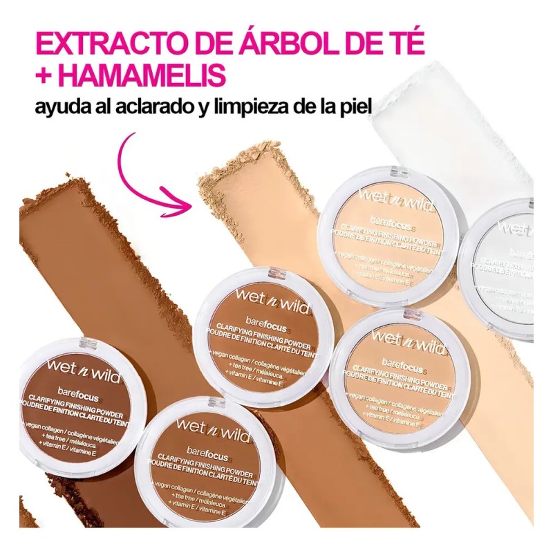 Polvo Compacto Wet N Wild Bare Focus