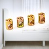 4 PCS M6 Spring Loaded Barrel Nuts, Slotted Barrel Nuts