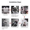 3D Printer Heater Cartridge and Thermistor Kit for Bambu Lab