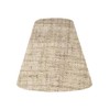 Lamp-shade K-20100 Catch-Type Replacement Lampshade Cotton Linen Beige Diameter 7.9