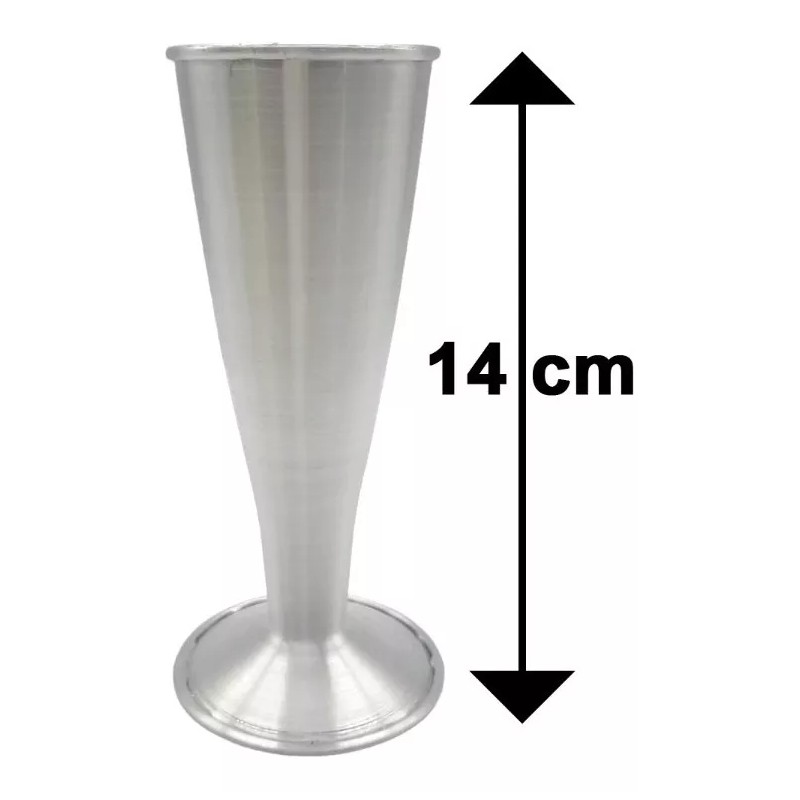 AG Estetoscopio De Pinard De Aluminio Color Plateado