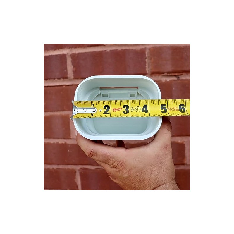 The Original GutterGate 3"x4" for Type-A Downspouts (White) (Made in