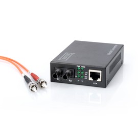 Assmann Digitus DN-82110-1 1000Mbit/s 850nm network media converter - Digitus DN-82110-1, 1000 Mbit/s, 1000Base-T, IEEE 802.3,IEEE 802.3u,IEEE 802.3z, Full, Half, SC, Wired