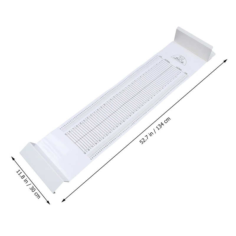 POPETPOP Baby Measuring Mat Baby Infantometer Height Ruler Measuring Mat