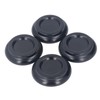 4PCS Piano Floor Protector Anti Vibration Small Size Non Slip