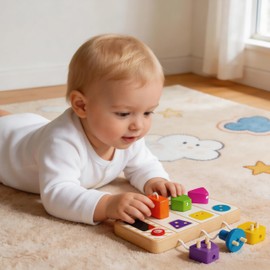 Itainq Montessori Toys for 1 Year Old, Toddler Travel Toys for Airplane Car