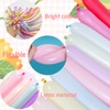 LUKIUP Pack of 100 Modelling Balloons with Pump, Colourful Long