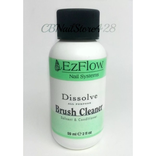 EzFlow Nail Systems- Dissolve Brush Cleaner 2 fl.oz/59ml