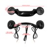 HDBUBALUS Motorcycle Integrated Turn Signals Brake Light Running Lamp Down