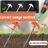 CWENDANER Pack of 12 Rotating Tent Pegs with Thread, 20