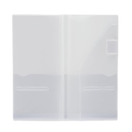 プラス メモ帳 ノートカバー カ.クリエ A4×1/3 カバー 1冊用 77-918