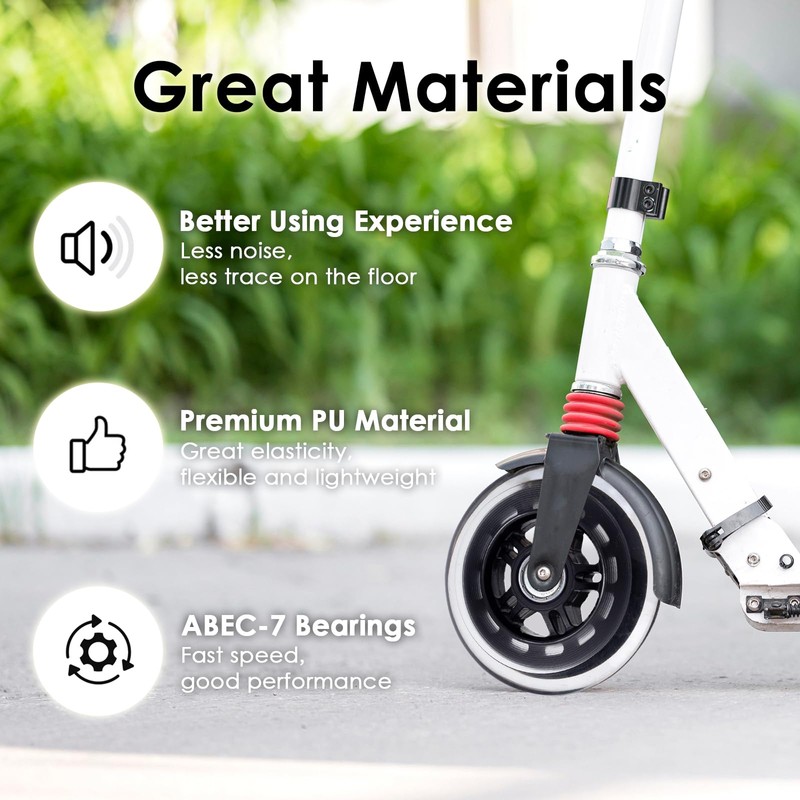 Ideal Swan Stunt Scooter Wheels, Scooter Wheel Replacement 2 PCS,