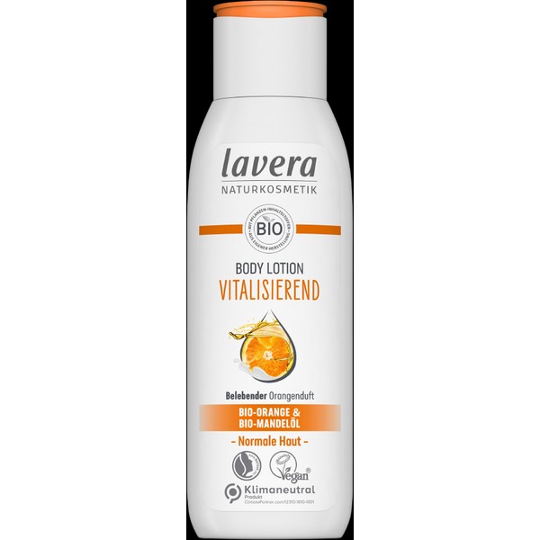 lavera Vitalising Organic Orange & Organic Almond Oil Body Lotion,