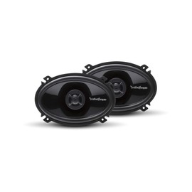 Rockford Fosgate P1462 Punch 4"x 6" 2-Way Coaxial Full Range Speakers - Black (Pair)
