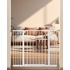 keny 29"-42.5" Baby Gate for Stairs, Auto Close Safety Dog