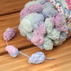 JubileeYarn Pom Bomb Yarn - Super Bulky Polyester - Diamonds