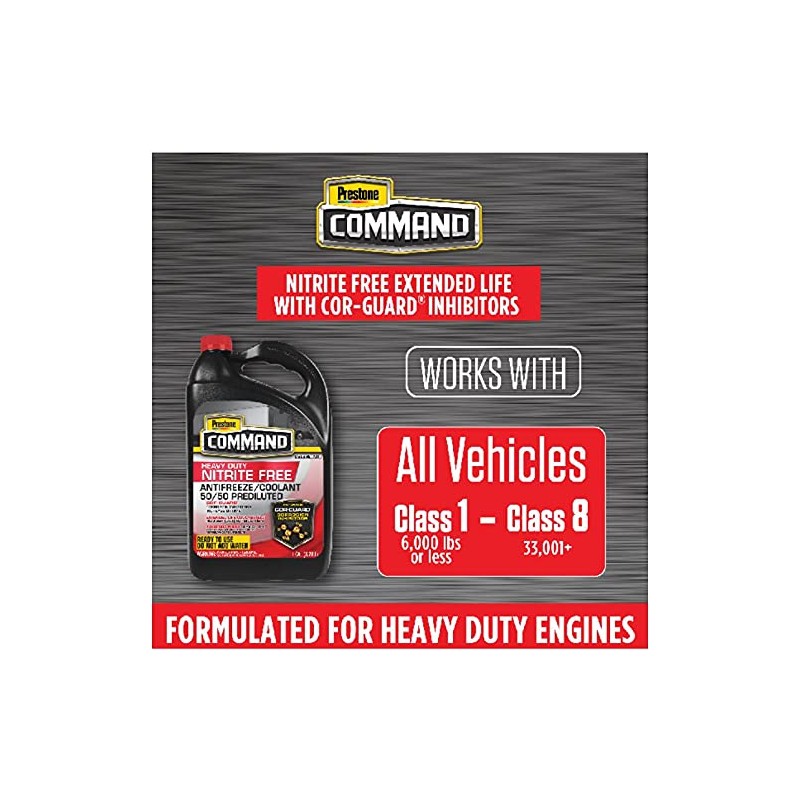 Prestone Cor-Guard Command Nitrite Free Extended Life Antifreeze and Coolant