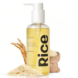 VEGREEN - Aceite limpiador de poros hidratante diario Rice | Aceite limpiador coreano para el cuidado de la piel con complejo de 7 aceite...