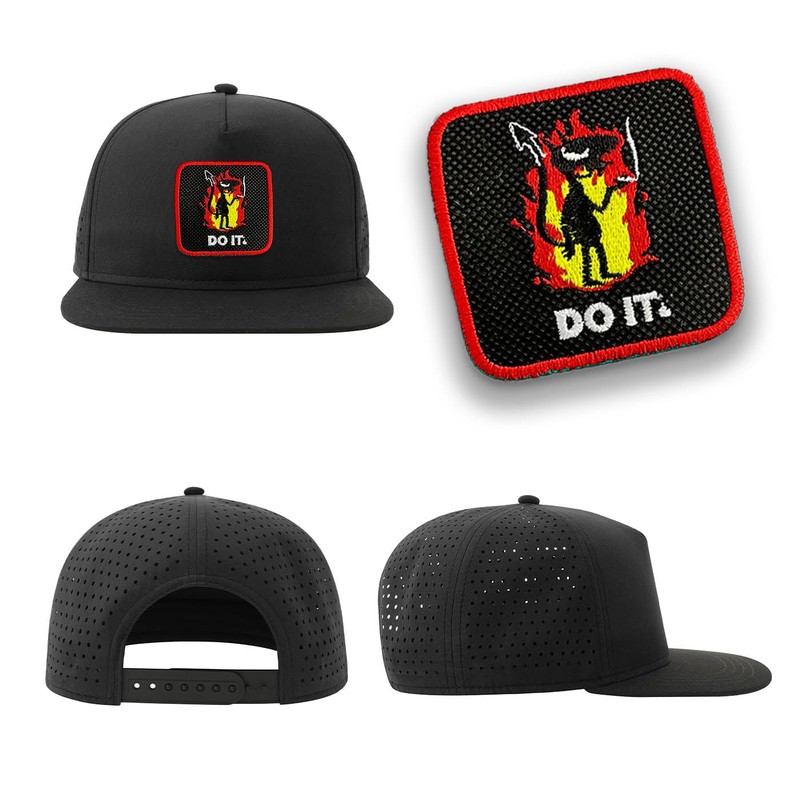 Forge Bros Do It Streetwear Hat with Flat Visor Embroidered