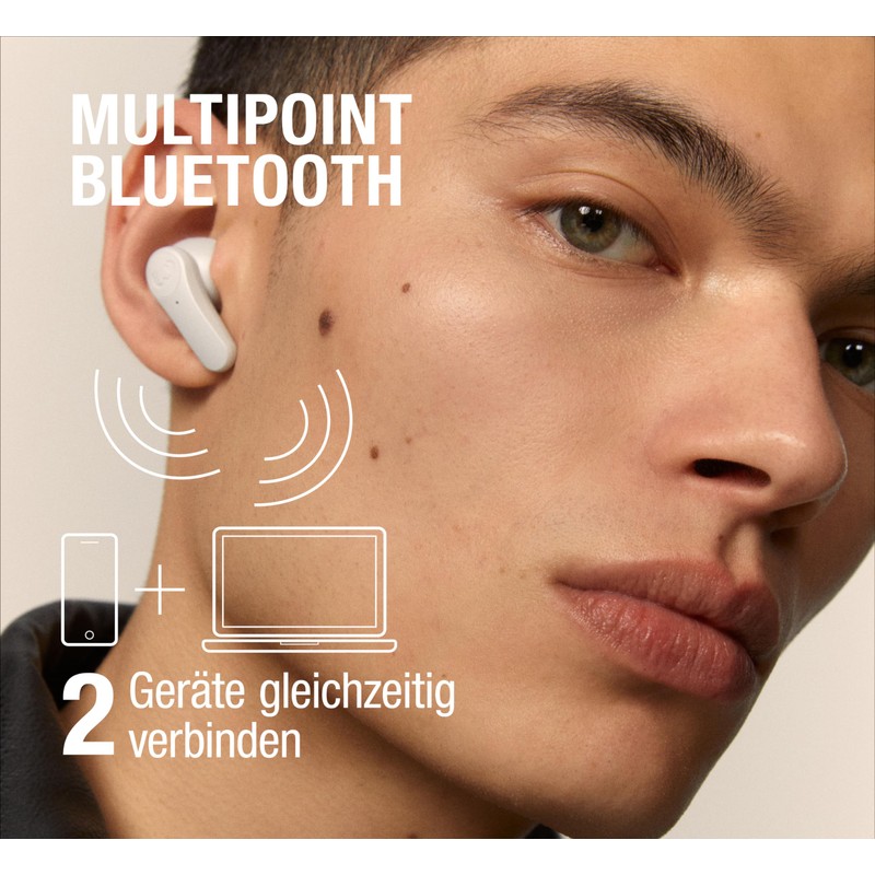 Fresh 'n Rebel Twins Rise, kabellose In-Ear-Bluetooth-Kopfhörer mit Geräuschunterdrückung, Ambient