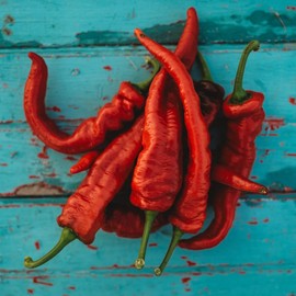 Jimmy Nardello Pepper - 25 Seeds - Popular Italian Frying Pepper, Sweet Red Variety, Non-GMO Sweet Italian Pepper Seeds for Planting in The Home Garden, Thresh Seed Company