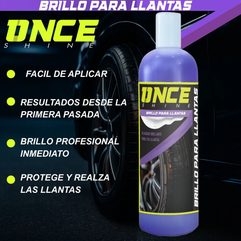 Abrillantador Llantas Once Shine Intenso 800ml