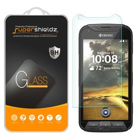 Supershieldz (2 Pack) Designed for Kyocera DuraForce Pro (Not Fit for Duraforce Pro 2) Tempered Glass Screen Protector, Anti Scratch, Bubble Free